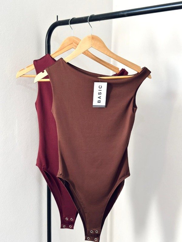 Producto - Body Bote chocolate y bordo