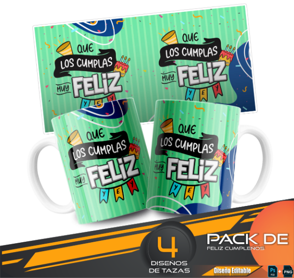 Producto - Feliz Cumpleaños COD 4621