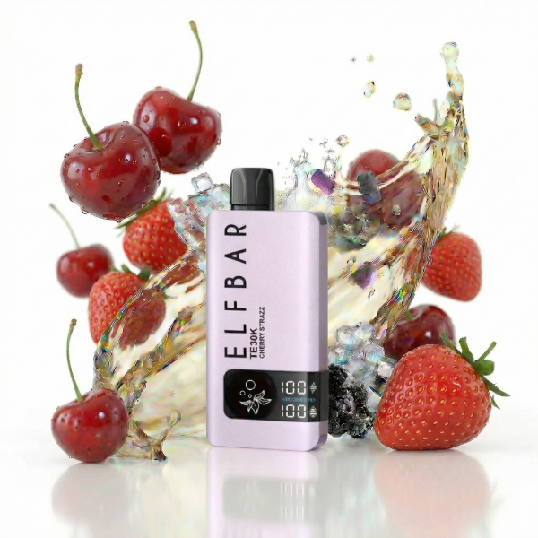 Producto - Elfbar TE30k - Cherry Strazz (30.000 PUFFS)