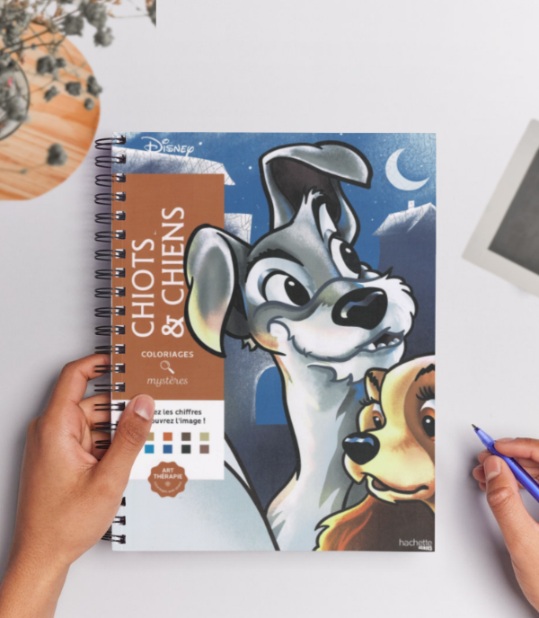 Producto - Libro Colorea Y Descubre El Misterio Cachorros y Perros DISNEY