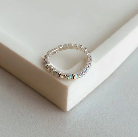 Producto - Anillo Infinitos cubics elastizado