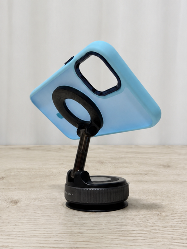 Producto - SOPORTE DE CELULAR MAGNÉTICO GIRATORIO CON VENTOSA - REGULABLE PLEGABLE