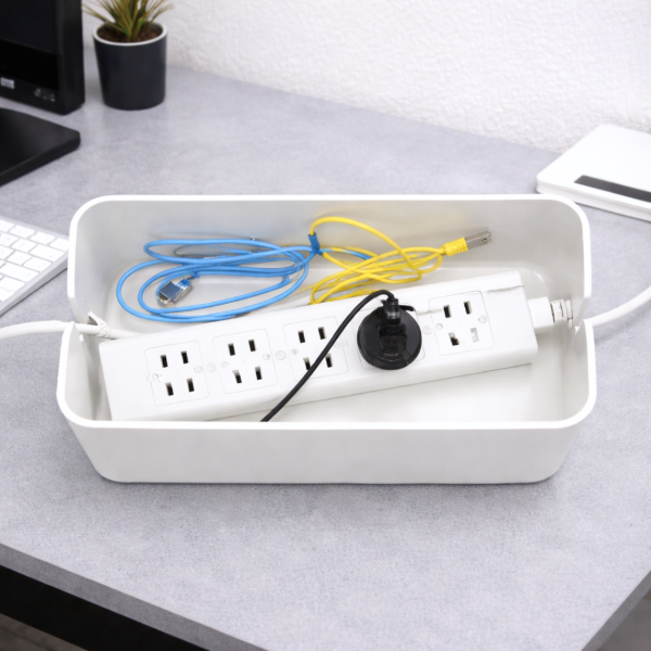 Producto - caja org cables zapatilla