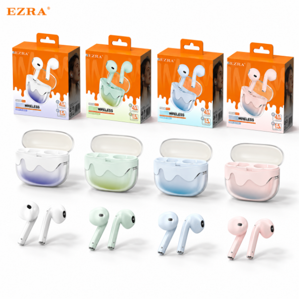 Producto - Auriculares Inalámbricos Ezra Diseño Animado Bluetooth TWS167. - 0