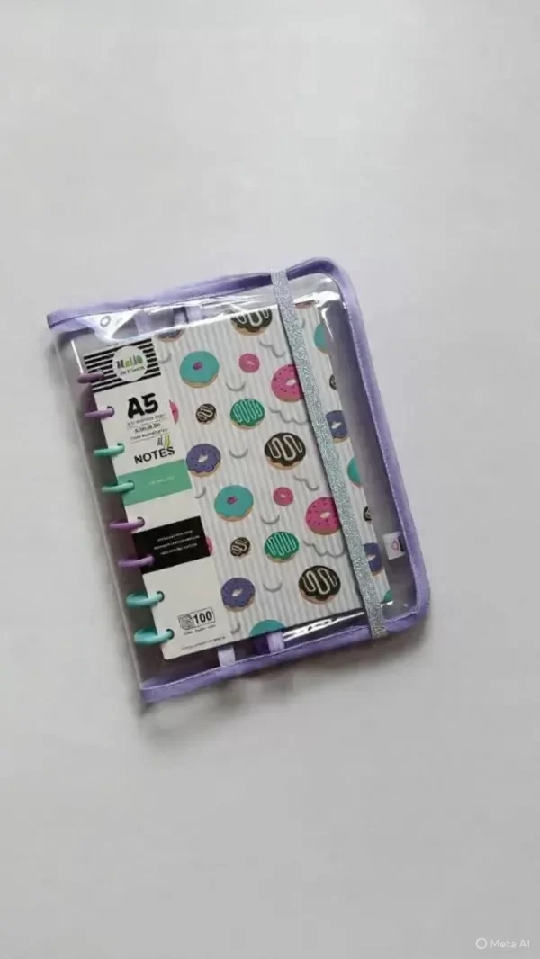 Producto - Funda A5 + cuaderno inteligente donas