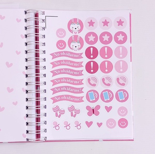 Producto - Cuaderno Pediatrico Conejio Rosa - 6