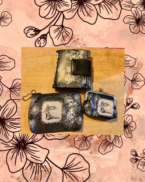 Producto - Pack TIM BURTON 1 Billetera + 2 monederos El Cadáver de la Novia