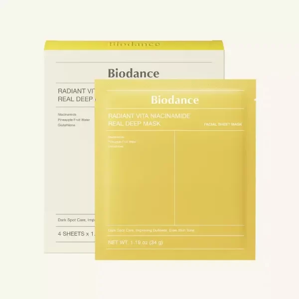 Producto - Biodance  Radiant Vita Niacinamide Real Deep Mask