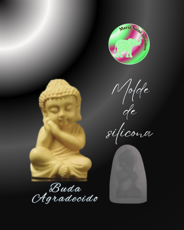 Producto - Buda agradecido  molde silicona