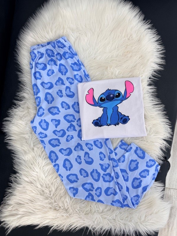 Producto - Pijama M/L adulto - Stitch pant print