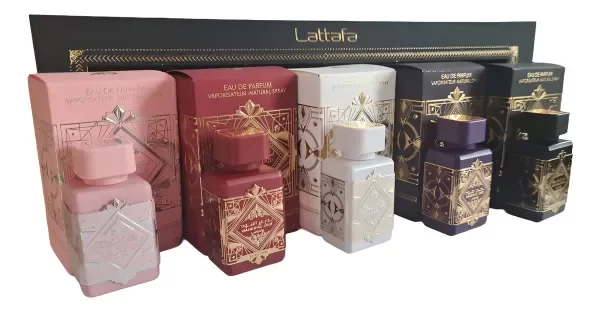 Producto - Lattafa - Set Badee al Oud 5 x 5ml
