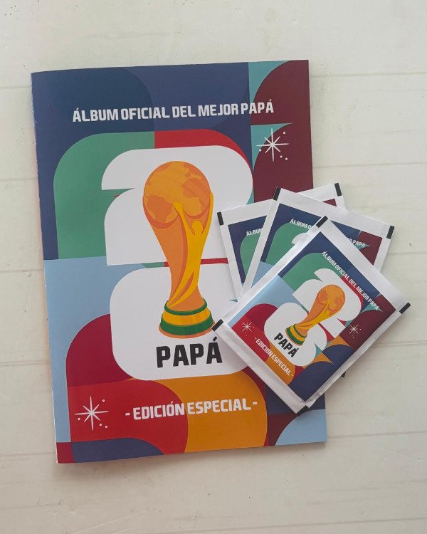 Producto - ÁLBUM DE FIGURITAS PERSONALIZADO PARA PAPÁ