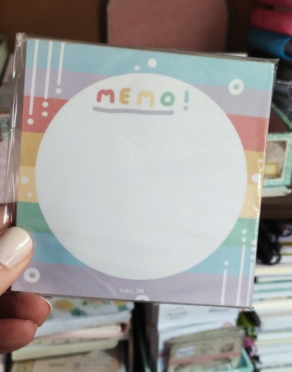 Producto - Notitas 10x10 Geométricos y coloridos - 1