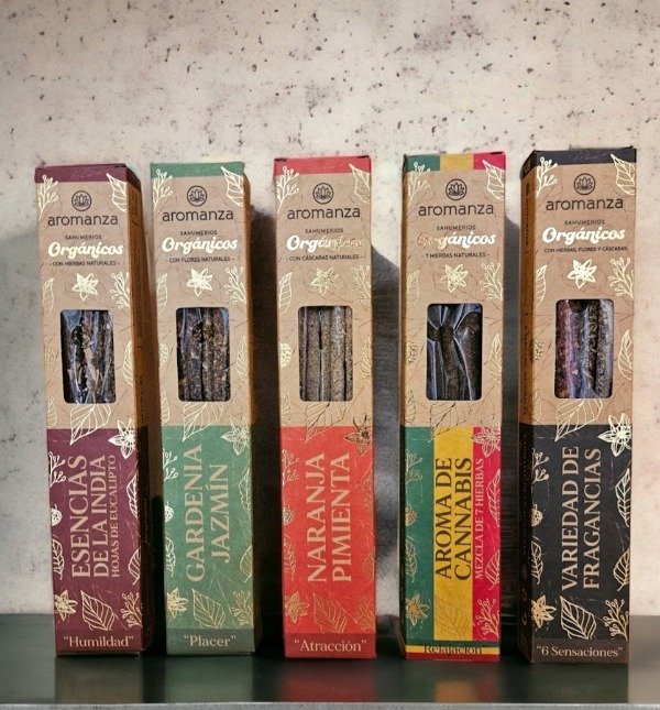 Producto - Sahumerios Aromanza Orgánicos - 1