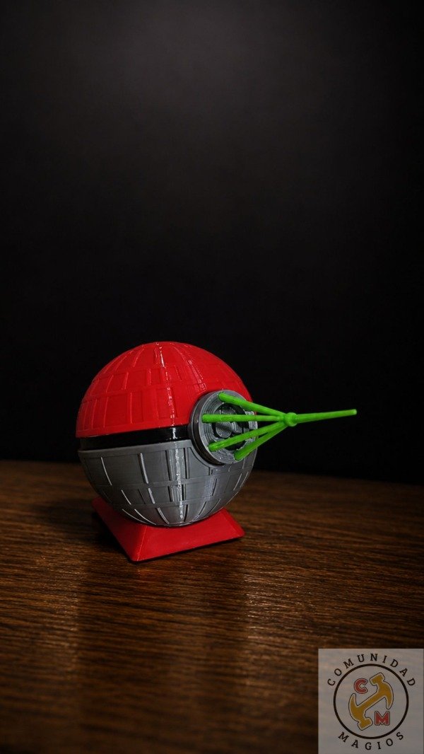 Producto - Pokébola Death Star Impresa en 3D