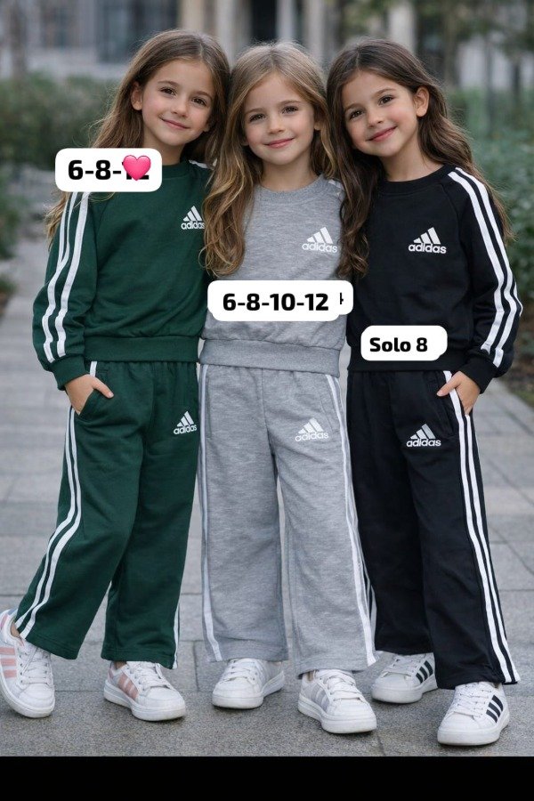 Producto - LINEA CHIKIS conjunto rustico adidas