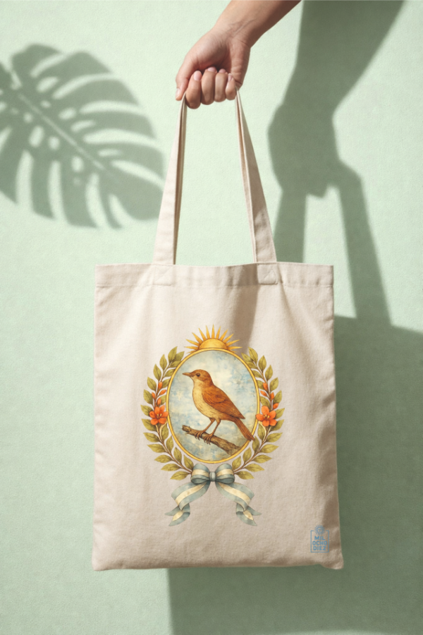 Producto - Bolsa de lienzo Hogar y Tierra