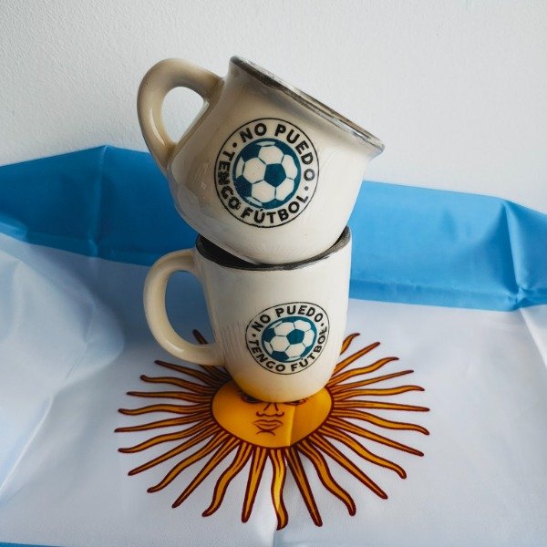 Producto - Taza "Tengo Fútbol" - Línea Argentina
