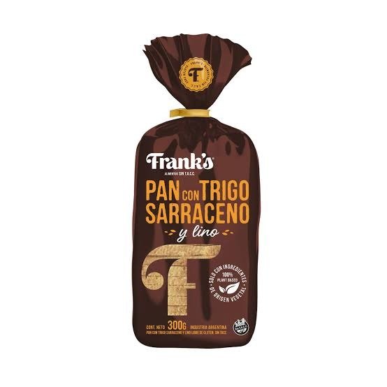 Producto - Pan de trigo sarraceno y lino 300g FRANKS