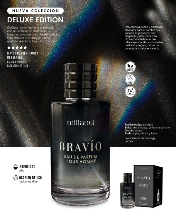 Producto - Bravío 110ml equivalente a sauvage Dior