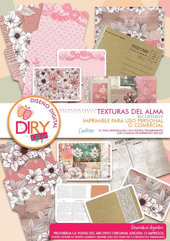 Producto - Texturas del alma - Recortables png