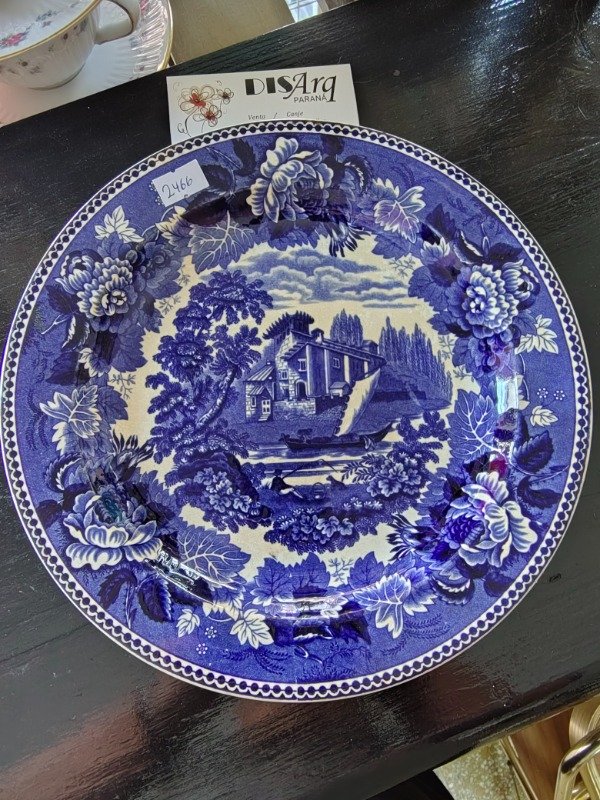 Producto - Plato DECO azul Etruria Wedgwood - 0