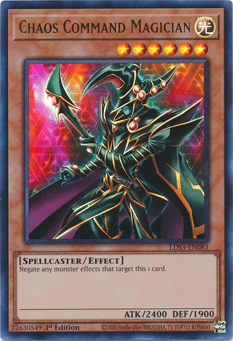 Producto - Chaos Command Magician - LDS3-EN083