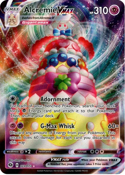 Producto - Alcremie VMAX - 023/073 - Champion's Path - Holo