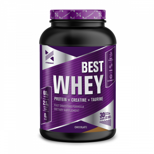 Producto - Proteína XTRENGHT - Best Whey 2lbs (908g) - Recuperación muscular