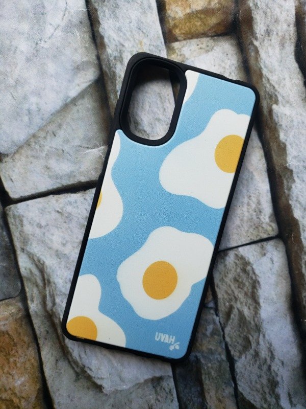 Producto - Funda rígida diseño Moto G22 huevos