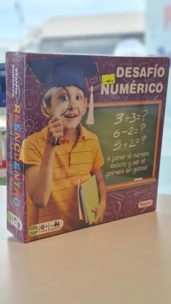 Producto - Desafío numérico Marca: Nupro