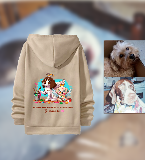 Producto - Buzo PERSONALIZADO x2 mascotas