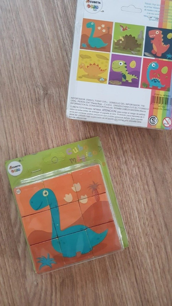 Producto - ROMPECABEZAS en cubos 6 en 1