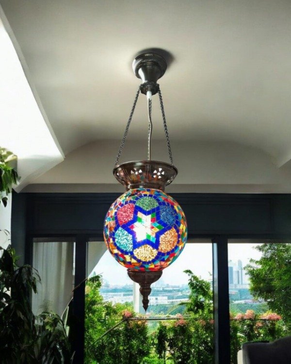 Producto - Lampara Techo Turca Marroqui Araña