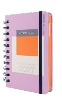 Producto - AGENDA MOOVING CHROMATIC 10x15 ESPIRALADA - dos dias por hoja