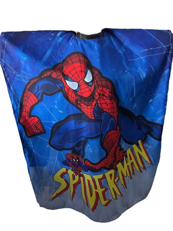Producto - Capa de abrojo niño spiderman