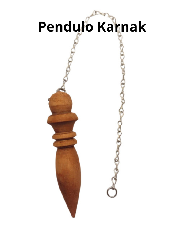 Producto - Pendulo de madera. Pendulo Karnak