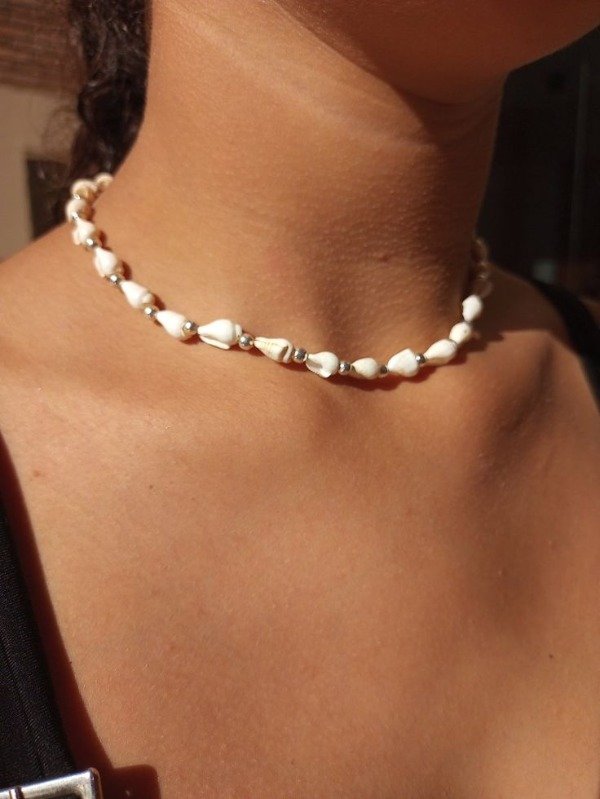 Producto - Choker caracolitos y bolitas