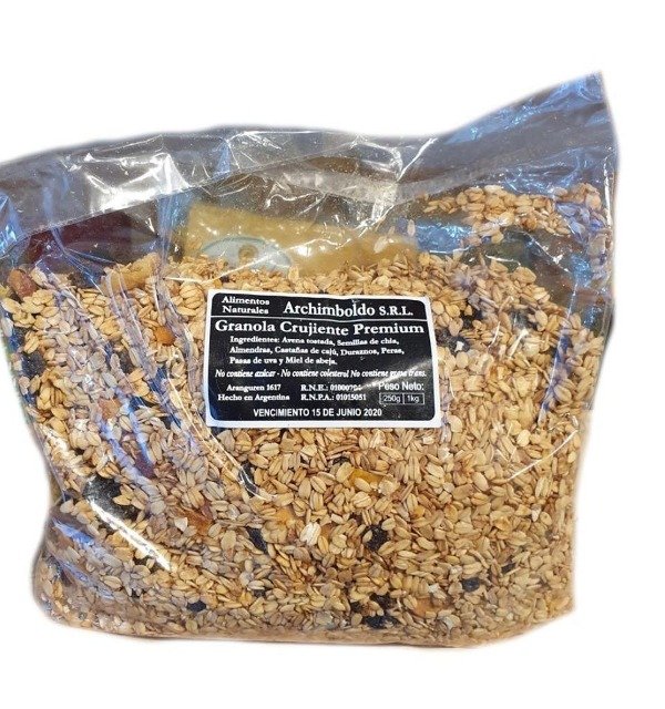 Producto - Granola crujiente premium - Archimboldo
