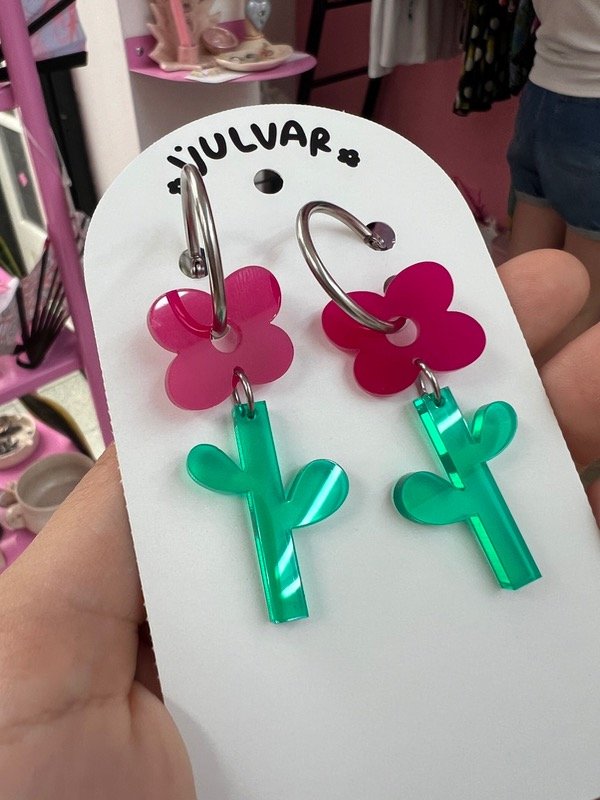 Producto - Grela magenta y verde