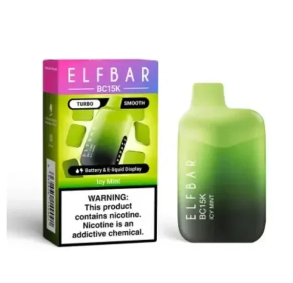 Producto - Elfbar BC15k - Icy Mint (15.000 PUFFS)