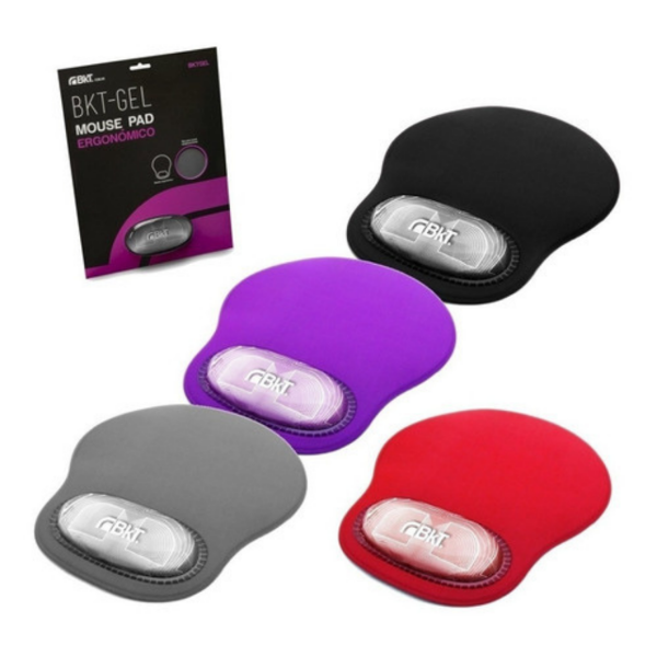 Producto - PAD MOUSE GEL NEGRO BKT