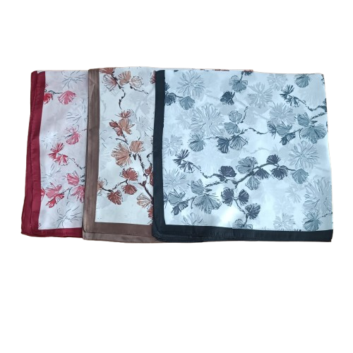 Producto - Pañuelo de Raso Estampado Flores Javera PA0066Z