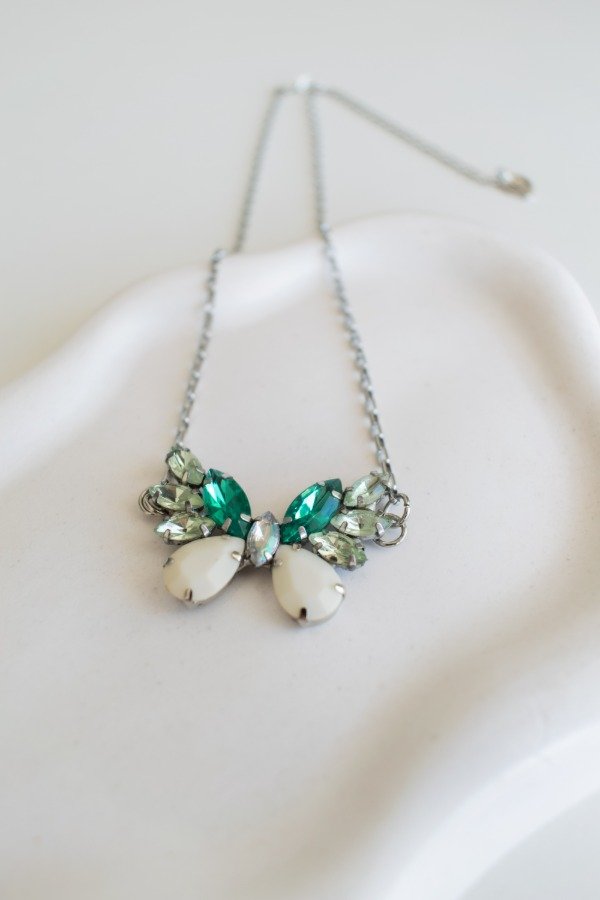 Producto - Collar MARIPOSA - verde