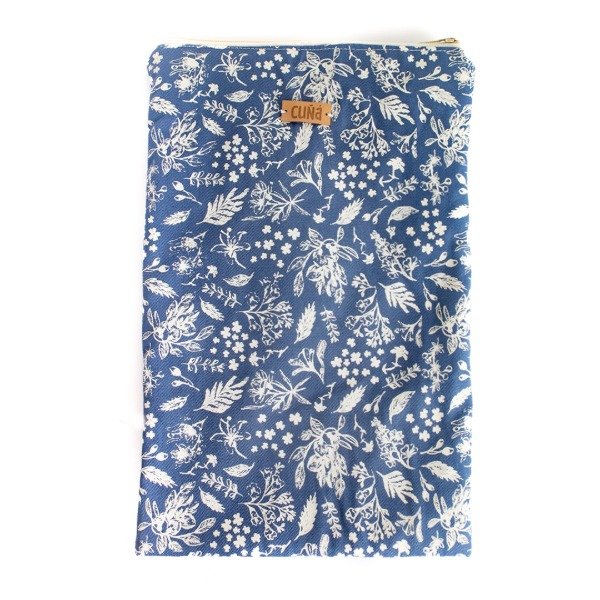 Producto - Funda Notebook flora argentina azul