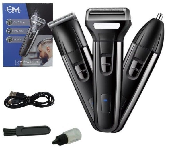 Producto - Corta Pelo Afeitadora Barba Nariz 3 En 1 CHY-7213