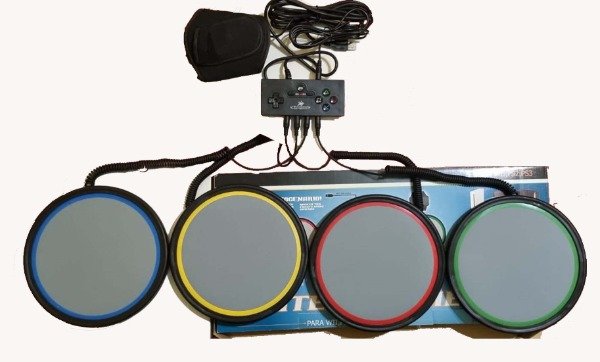 Producto - BATERIA ROCK BAND PS2/ PS3 HARMONIX ORIGINAL CON PALOS