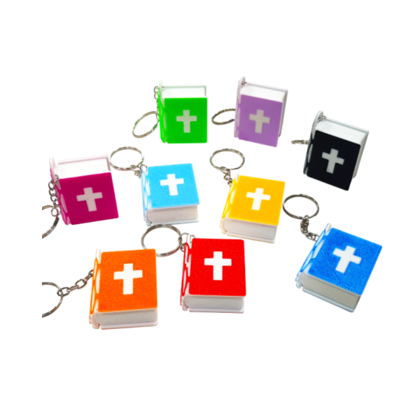 Producto - LLAVERO 3D MINIBIBLIA
