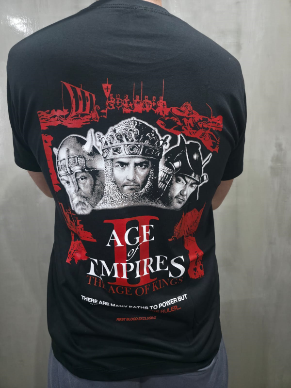REMERA "AGE OF EMPIRES II" STOCK — imagen 2