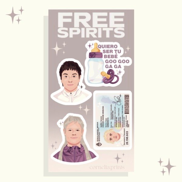 Producto - Set Troquelado 'Free Spirits' Ca7riel y Paco Amoroso